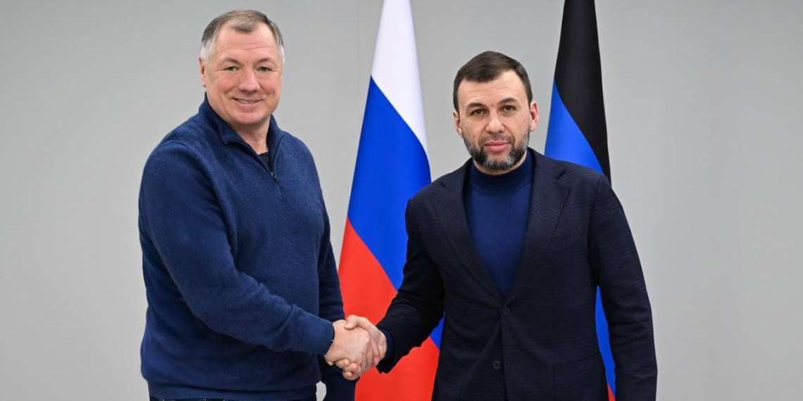 Марат Хуснуллин подписал программы развития ДНР в ходе визита в регион