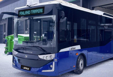 В Финляндии запустили первый беспилотный автобус