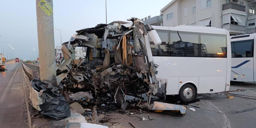 В Турции попал в аварию автобус с российскими и белорусскими туристами