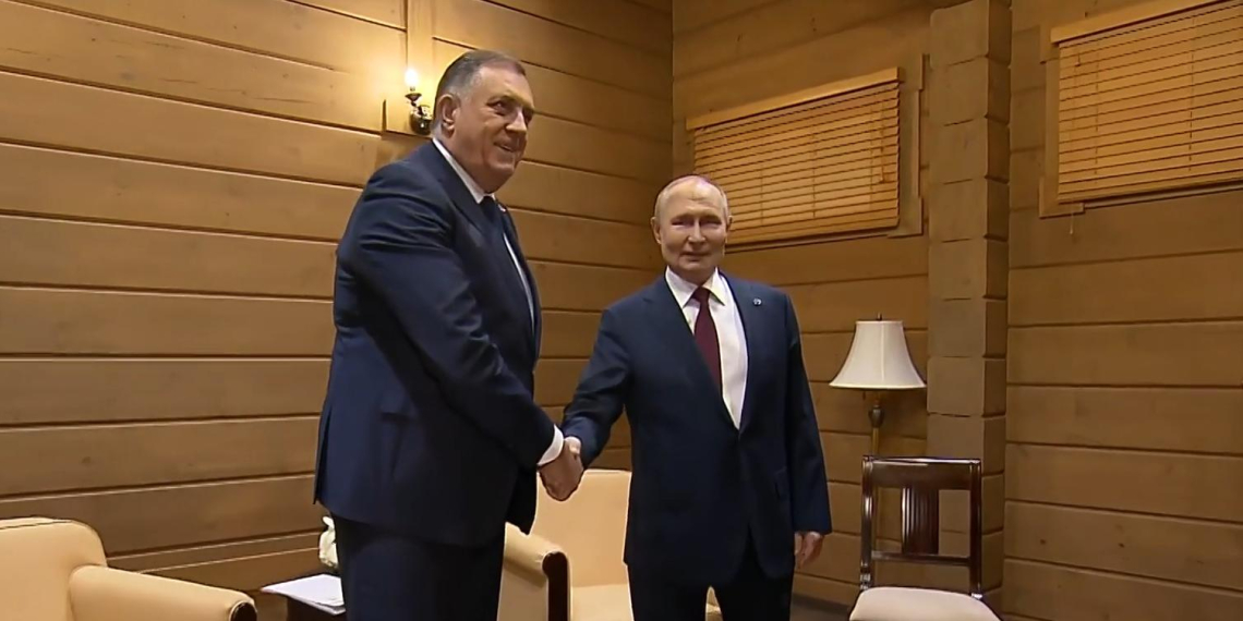 Глава Республики Сербской Додик попросил Путина не бросать ее на откуп Брюсселя