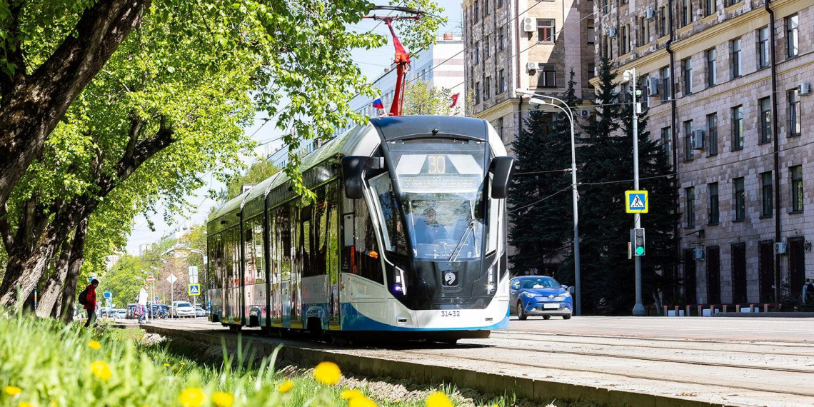 Дептранс Москвы анонсировал запуск беспилотного трамвая в 2024 году