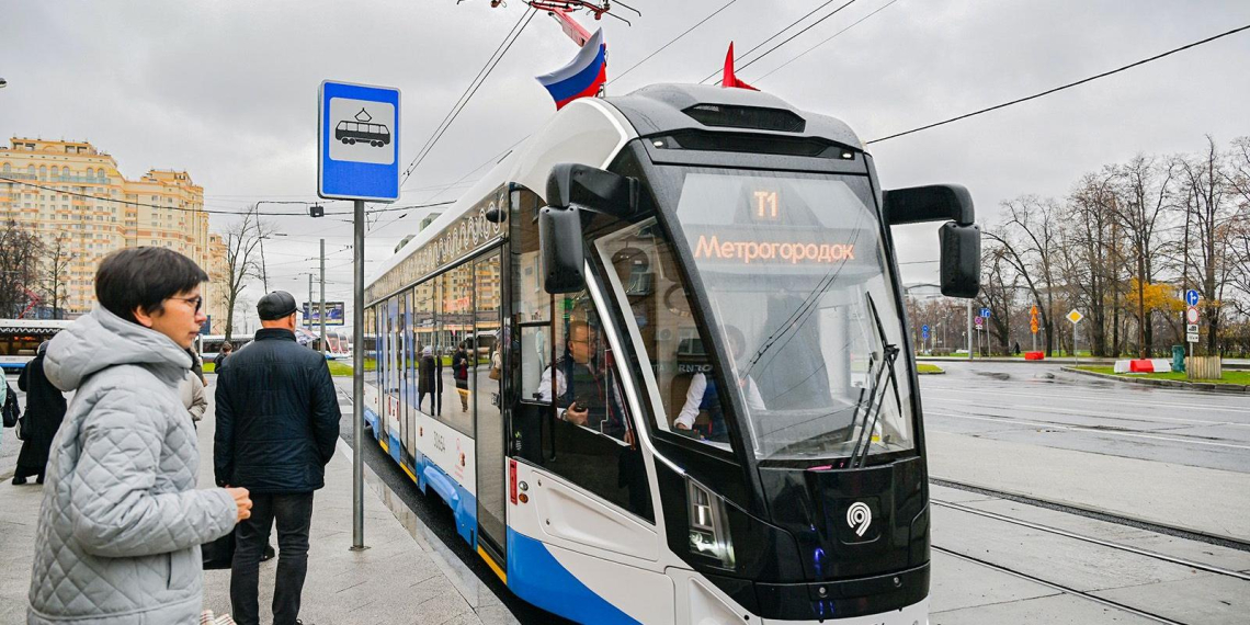 В Москве запущен первый трамвайный диаметр – Сергей Собянин